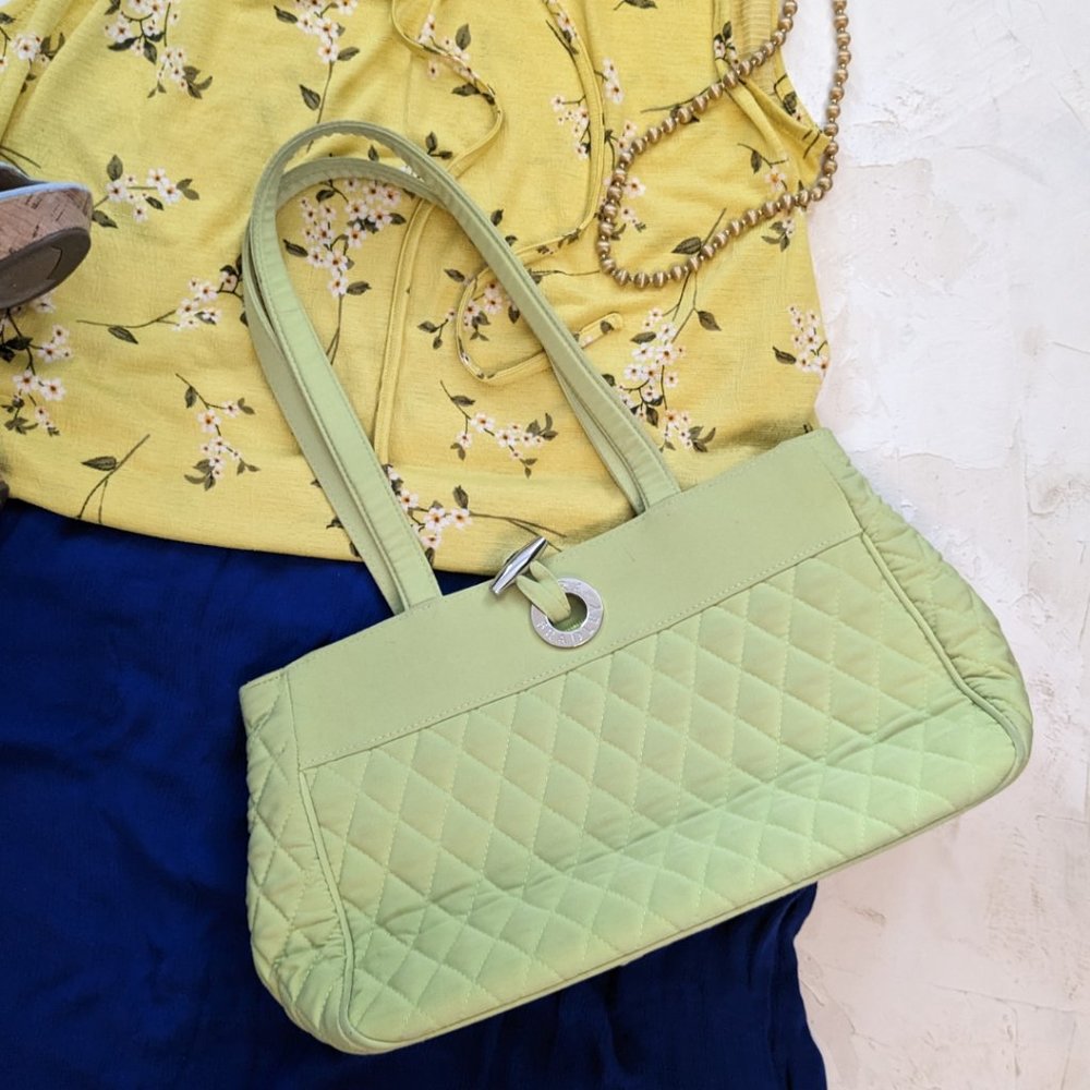 Vera Bradley Lime Green Shoulder Bag